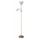 Rábalux , 4064 , Action , Floor lamps , satin chrome , IP20 , E27