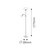 Rábalux , 4068 , Diana , Floor lamps , bronze , IP20 , E27