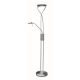Rábalux , 4077 , Gamma , Floor lamps , satin chrome , IP20 , R7s , 2700