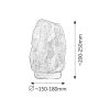 Rábalux , 4130 , Rock , Decorative lights , orange , IP20 , E14 , 2700