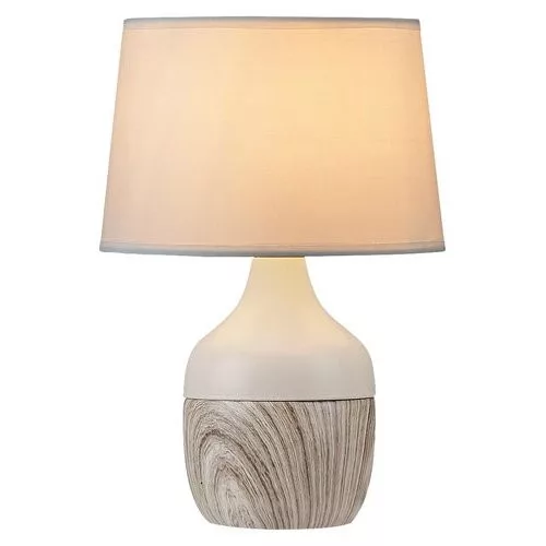 Rábalux , 4370 , Yvette , Bedside lamps , beige , IP20 , E14