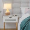Rábalux , 4370 , Yvette , Bedside lamps , beige , IP20 , E14