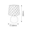 Rábalux , 4379 , Ellie , Bedside lamps , white , IP20 , E14