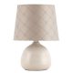 Rábalux , 4380 , Ellie , Bedside lamps , beige , IP20 , E14