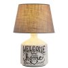 Rábalux , 4386 , Petra , Bedside lamps , beige , IP20 , E14