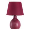 Rábalux , 4478 , Ingrid , Bedside lamps , claret , IP20 , E14