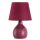 Rábalux , 4478 , Ingrid , Bedside lamps , claret , IP20 , E14