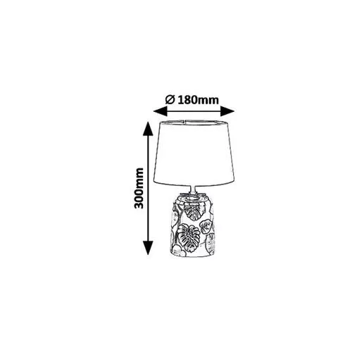 Rábalux , 4549 , Sonal , Table lamps , black , IP20 , E14