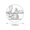 Rábalux , 4559 , Leon , Children's lamps , multicolour , IP20 , E27