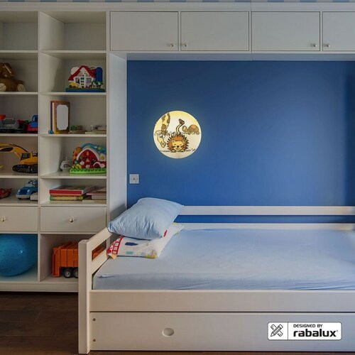 Rábalux , 4559 , Leon , Children's lamps , multicolour , IP20 , E27