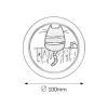 Rábalux , 4564 , Cathy , Children's lamps , multicolour , IP20