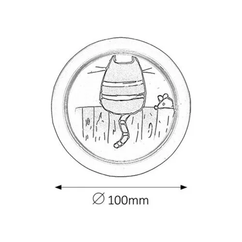 Rábalux , 4564 , Cathy , Children's lamps , multicolour , IP20