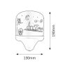 Rábalux , 4569 , Shepherd , Children's lamps , multicolour , IP20 , E14 , 2700