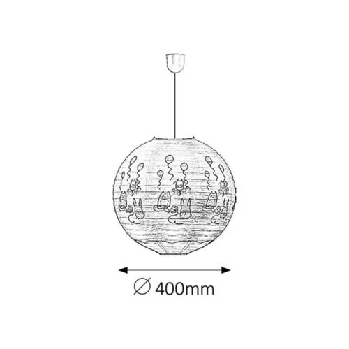 Rábalux , 4632 , Cathy , Children's lamps , multicolour , IP20