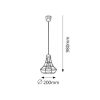Rábalux , 4649 , Ramsey , Pendants , black , IP20 , E27