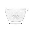Rábalux , 4682 , Murry , Ceiling lights , white , IP20 , 3000-6000