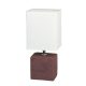 Rábalux , 4928 , Orlando , Bedside lamps , wenge , IP20 , E14