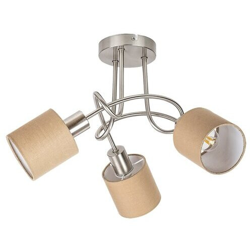 Rábalux , 4980 , Natina , Ceiling lights , satin chrome , IP20 , E14