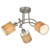 Rábalux , 4980 , Natina , Ceiling lights , satin chrome , IP20 , E14