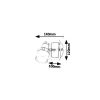Rábalux , 5021 , Harold , Bathroom lights , black , IP44 , 4000