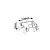 Rábalux , 5024 , Harold , Bathroom lights , black , IP44 , 4000