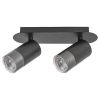 Rábalux , 5070 , Zircon , Wall lights , matte black , IP20 , GU10