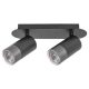 Rábalux , 5070 , Zircon , Wall lights , matte black , IP20 , GU10