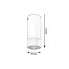 Rábalux , 5074 , Zircon , Ceiling lights , matte black , IP20 , GU10
