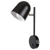 Rábalux , 5242 , Egon , Wall lights , matte black , IP20 , E14