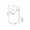 Rábalux , 5243 , Egon , Wall lights , matte white , IP20 , E14