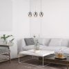 Rábalux , 5252 , Petunia , Pendants , chrome , IP20 , E27