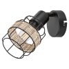 Rábalux , 5281 , Indiana , Spotlights , black , IP20 , E14