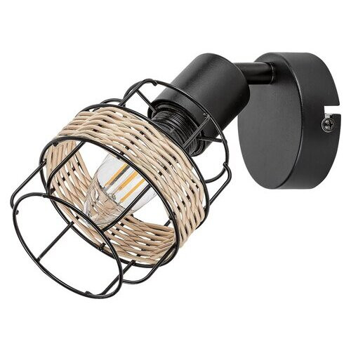Rábalux , 5281 , Indiana , Spotlights , black , IP20 , E14