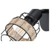 Rábalux , 5281 , Indiana , Spotlights , black , IP20 , E14