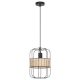 Rábalux , 5283 , Indiana , Pendants , black , IP20 , E27