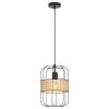 Rábalux , 5283 , Indiana , Pendants , black , IP20 , E27