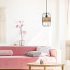 Rábalux , 5283 , Indiana , Pendants , black , IP20 , E27