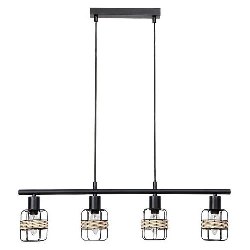 Rábalux , 5284 , Indiana , Pendants , black , IP20 , E14