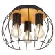 Rábalux , 5293 , Kamala , Ceiling lights , black , IP20 , E27