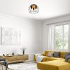 Rábalux , 5293 , Kamala , Ceiling lights , black , IP20 , E27