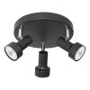 Rábalux , 5324 , Konrad , Spotlights , black , IP20 , GU10