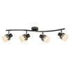 Rábalux , 5344 , Lacey , Spotlights , black , IP20 , E14