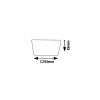 Rábalux , 5371 , Oleg , Recessed and surface mounted lighting , white , IP65/IP20 , 4000