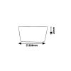 Rábalux , 5374 , Oleg , Recessed and surface mounted lighting , white , IP65/IP20 , 4000