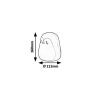Rábalux , 5410 , Baloo , Decorative lights , white , IP20 , 3000