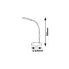 Rábalux , 5429 , Timothy , Table lamps , black , IP20 , 4000
