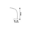 Timothy table LED 7,5W, red