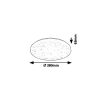 Rábalux , 5436 , Rob , Ceiling lights , white , IP20 , 4000