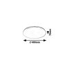 Rábalux , 5449 , Danny , Ceiling lights , white , IP20 , 3000-6500