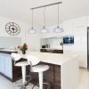 Rábalux , 5460 , Petrina , Pendants , satin chrome , IP20 , E27